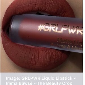 Beauty Crop #GRLPOWER  Liquid Lipstick Imma Bawse